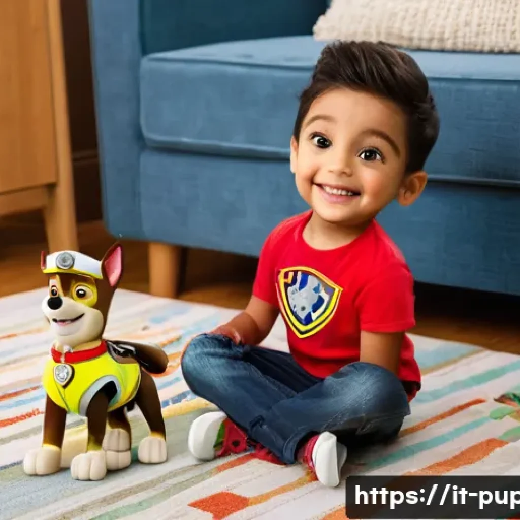퍼피구조대 완구 할인 정보 - **Prompt 1: The Joy of a Smart Paw Patrol Find**
    "A candid, warm photograph of a happy child, ap...